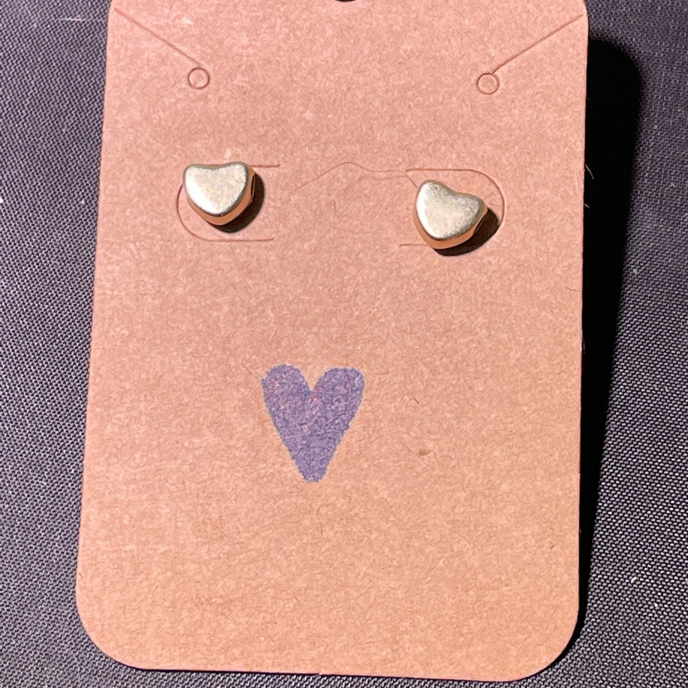 Heart earrings!